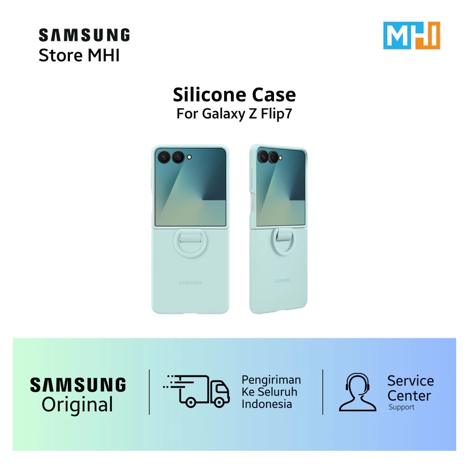 Samsung Electronics Samsung Galaxy Z Flip7 Ring Silicone Case