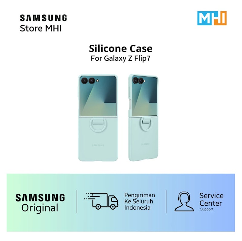 Galaxy Z Flip7 Ring Silicone Case 2