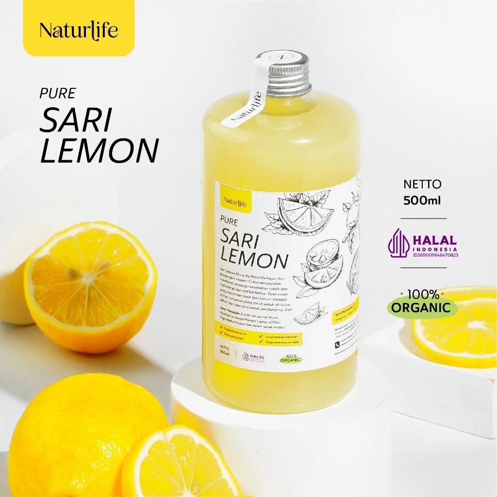 Suur Lemoen Indonesia Naturlife Pure Sari Lemon