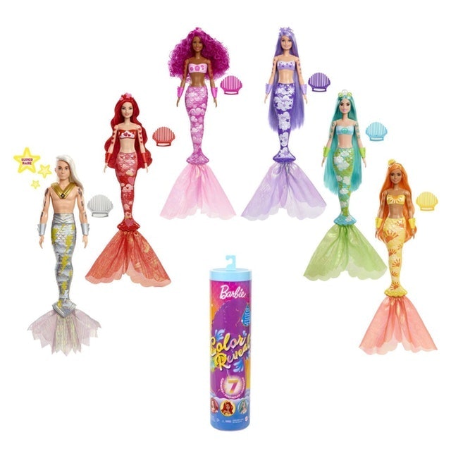 Mattel Barbie Color Reveal Doll with 7 Surprises
