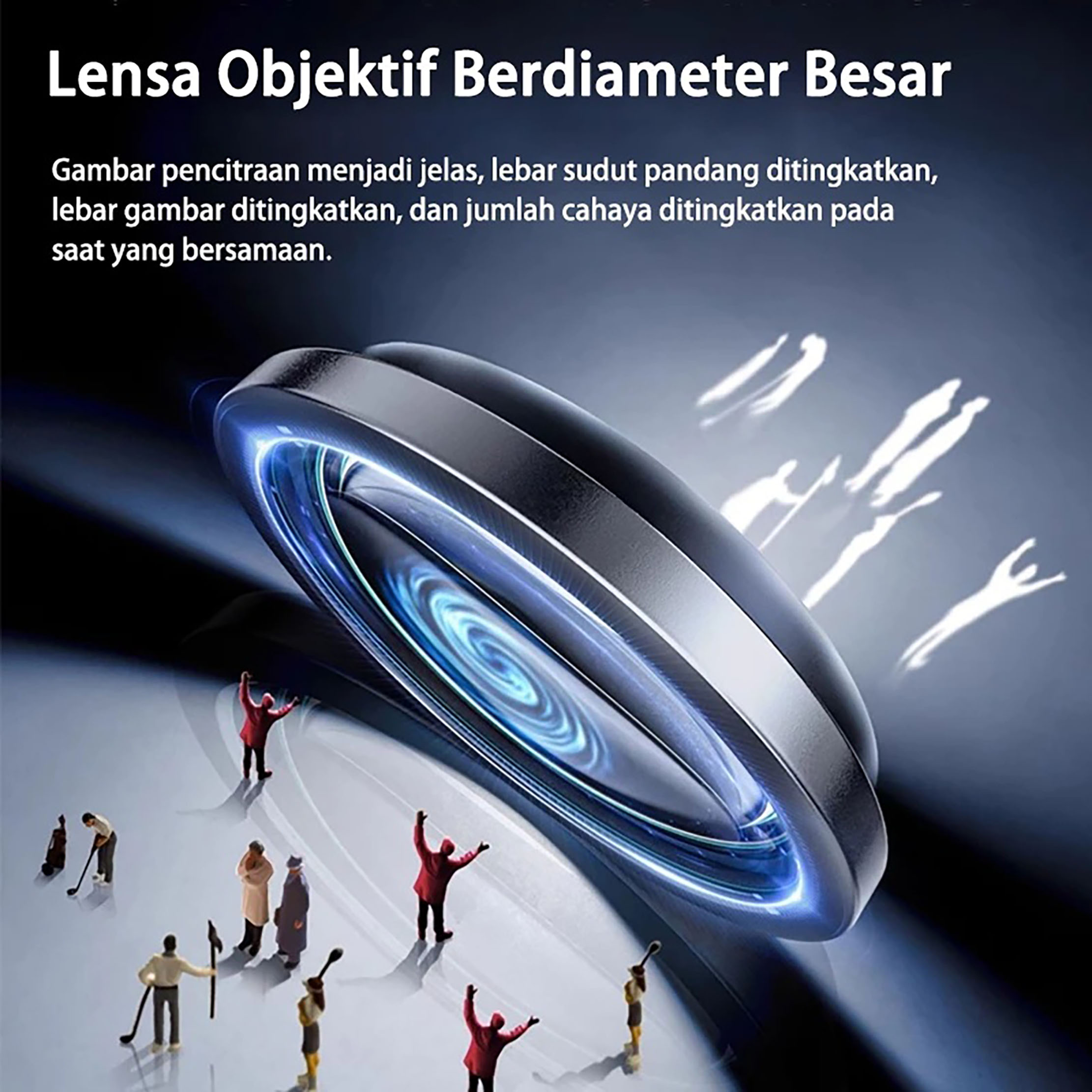  Mipanda Apexel Lensa Zomm 28x Zoom