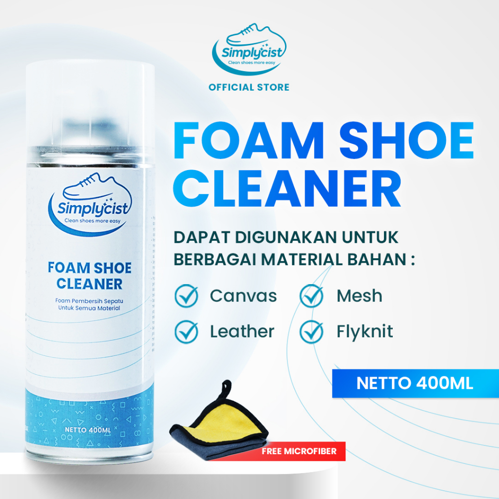  Simplycist Foam Shoee Cleaner