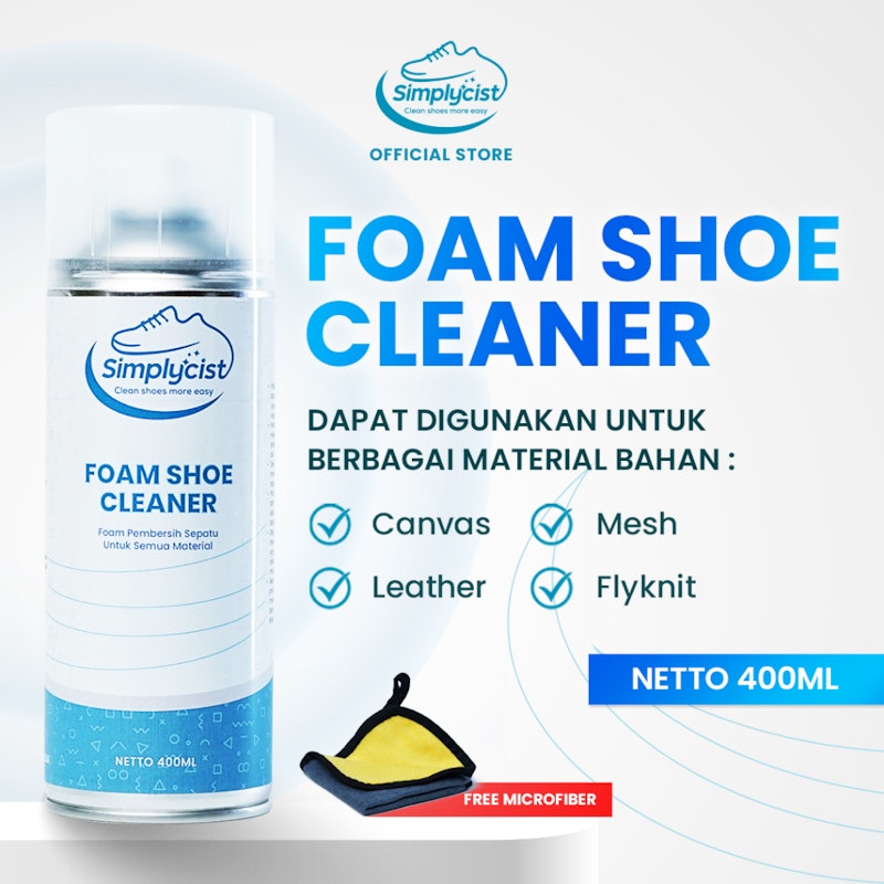 Simplycist Foam Shoee Cleaner 2