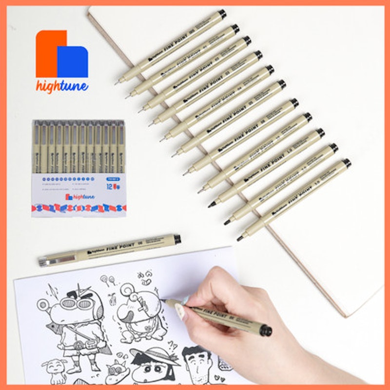 Hightune Micron Drawing Pen Set 12 3