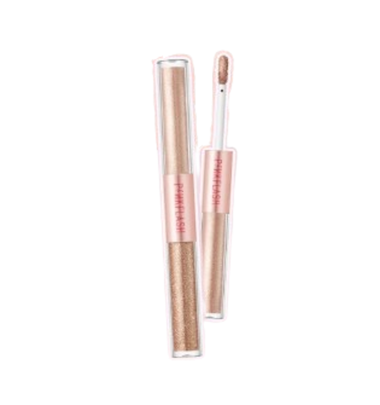 DoubleGlow 2 in 1 Liquid Eyeshadow 01 Sunset Champagne 1
