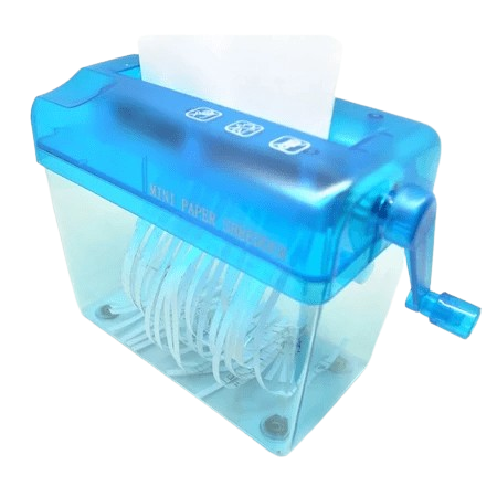  Hand Operated Paper CD Card Shredder Y3319
