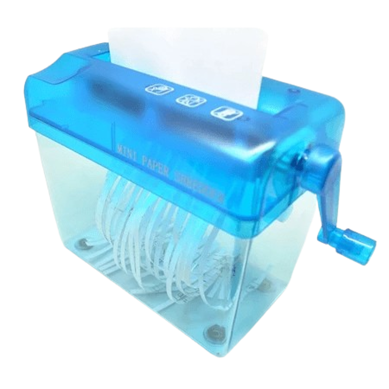 Hand Operated Paper CD Card Shredder 2