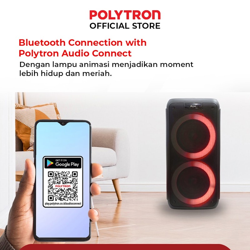 Party Speaker Bluetooth Karaoke Portable Wireless 4