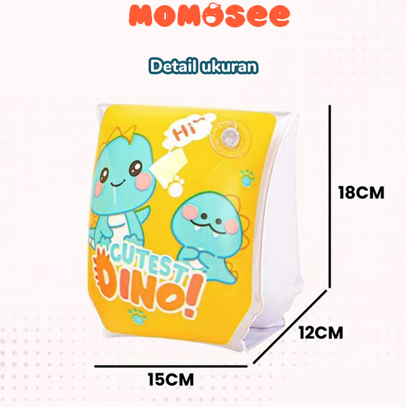 Momosee Momosee Pelampung Renang Anak Paus  WJ21