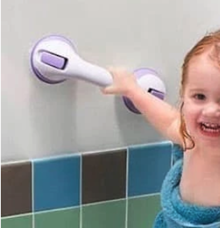 Helping Handle Suction Cup Safety Grip Handicap Anak 5