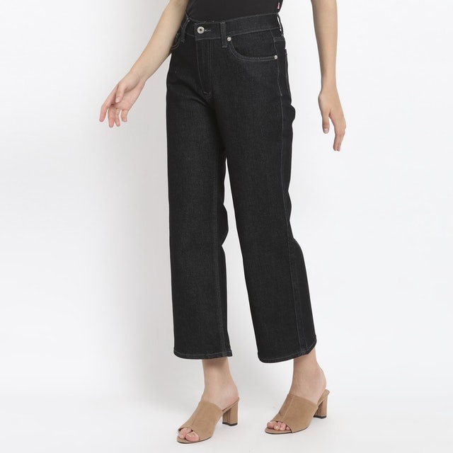 EMILY 06 Celana Panjang Kulot Jeans 2