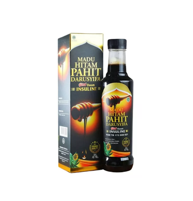 Darusyifa Madu Hitam Pahit Plus Daun Insuline 1