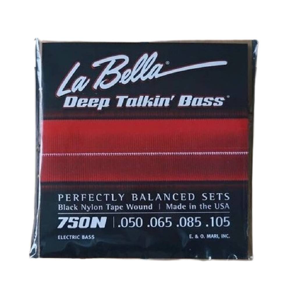 La Bella Black Nylon Tape Wound 1