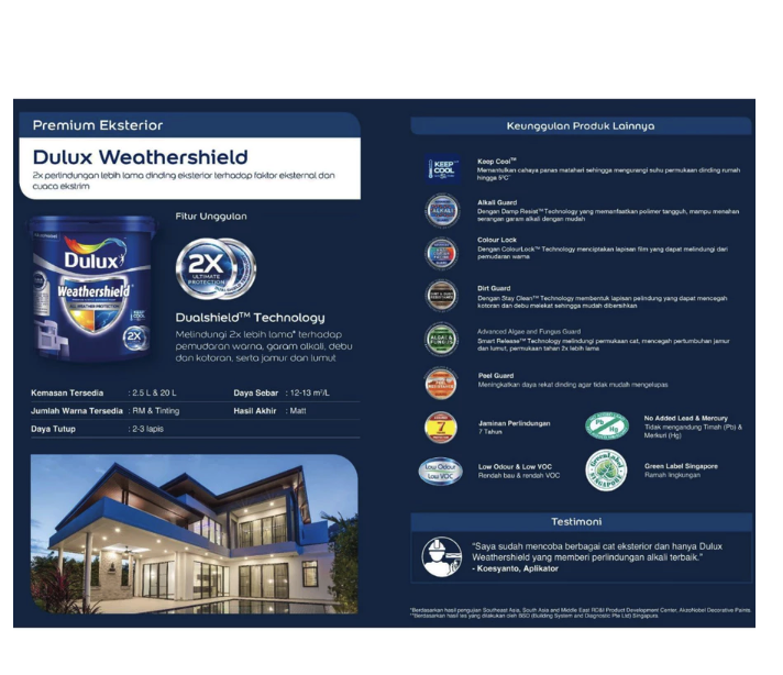 Dulux Weathershield 3