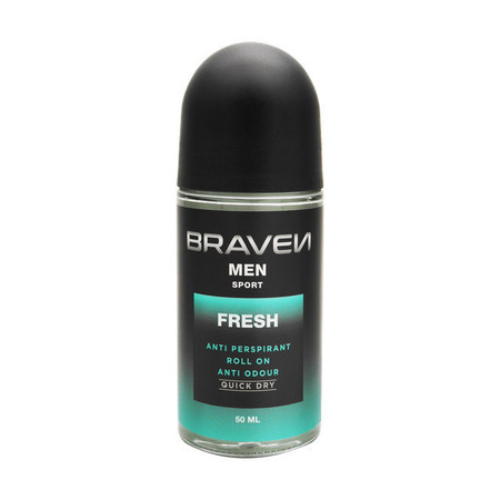 Braven Sport Deodorant Roll On Fresh