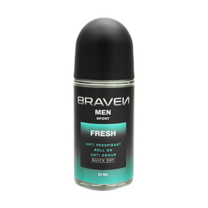 Braven Sport Deodorant Roll On Fresh 1