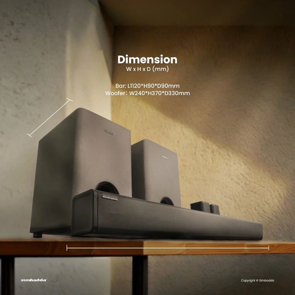 Simbadda Simbadda Poseidon Bass CST 907N+