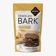 Chocolate Bark, Dark Milk Chocolate with Baguette