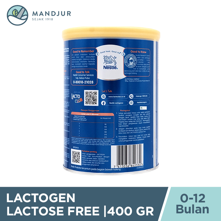 Nestlé Lactogen Lactose Free