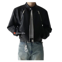 JNK x JERI Jaket Crop Boxy Granger Mafia