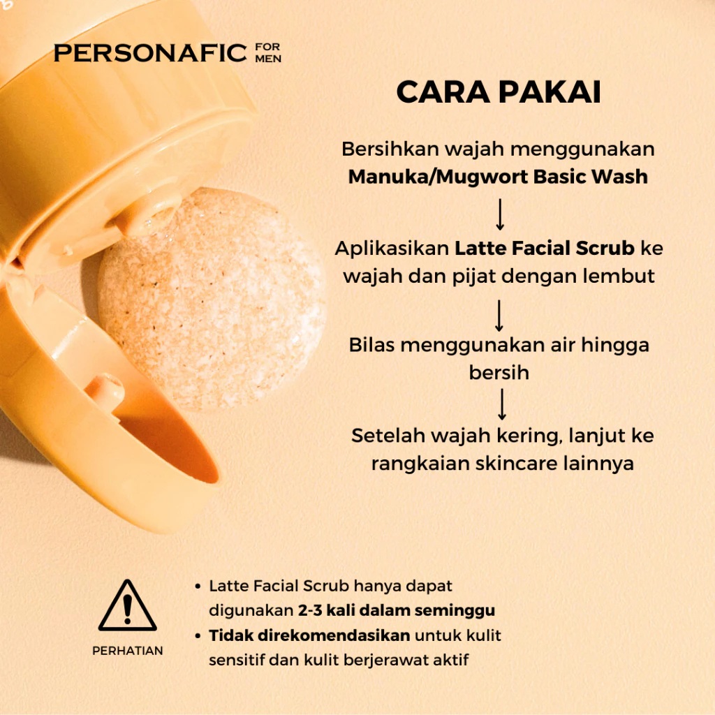 Tissan Nugraha Globalindo Personafic Latte Facial Scrub