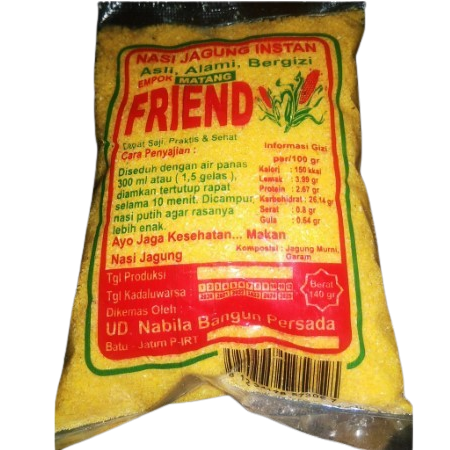 Nasi Jagung Instan Friend