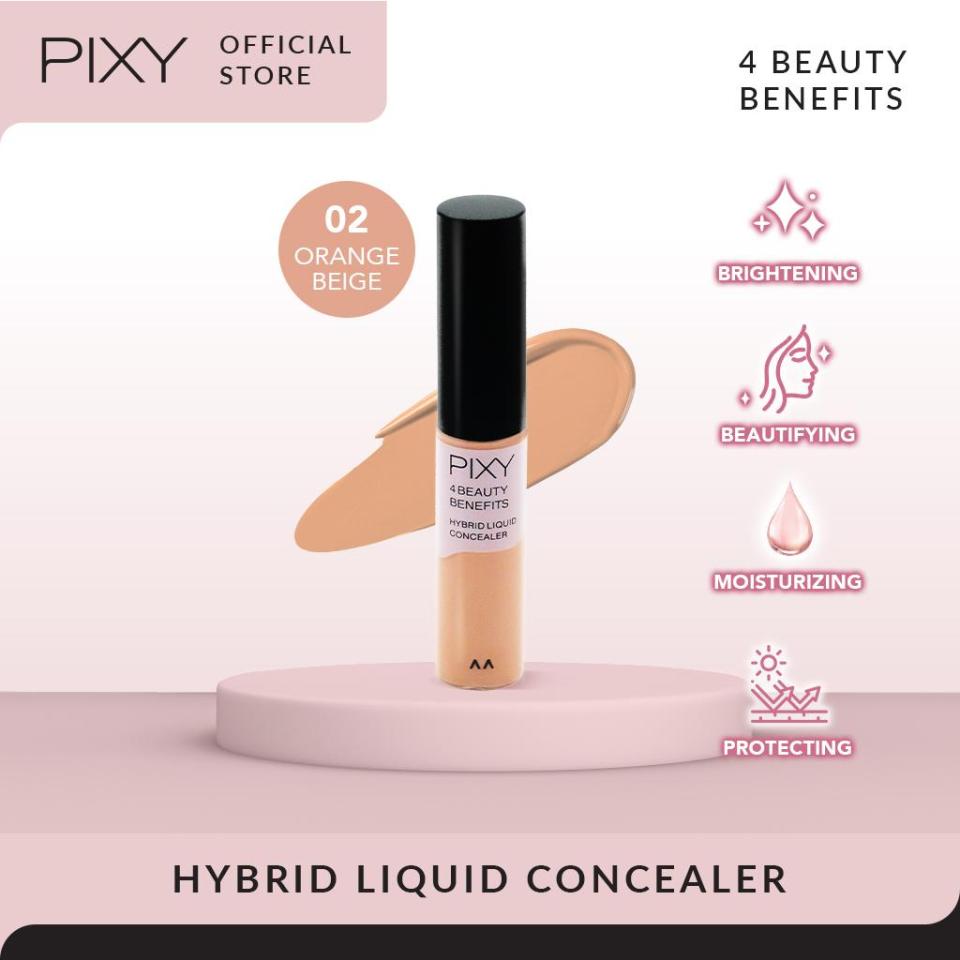 4 Beauty Benefits Hybrid Liquid Concealer 02 Orange Beige 3
