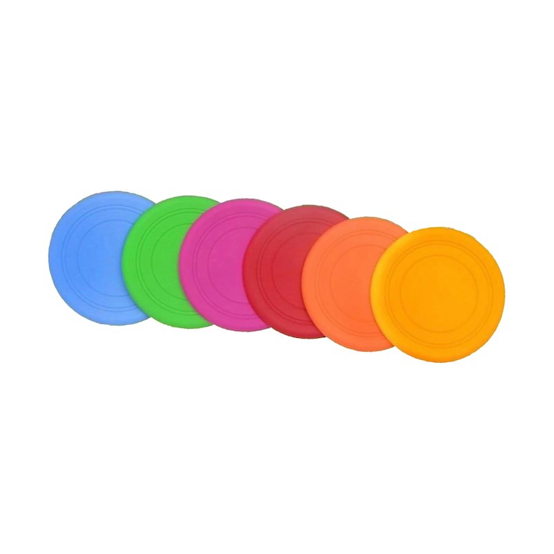 Silicone Frisbee Dog Toys 1