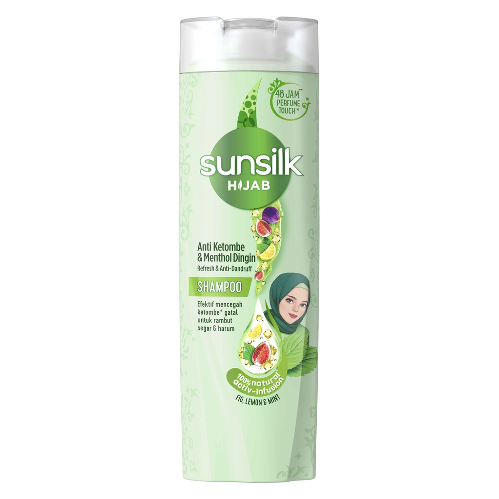Sunsilk ｜ Hijab Anti Ketombe Menthol Dingin Shampo