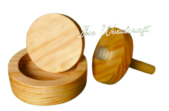 IKIE Cetakan Donat Kayu