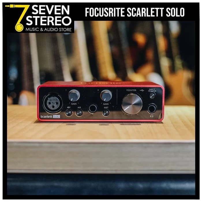 Focusrite Scarlett Solo 4th Generation