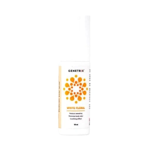GENETRIX Deodefense Deodorant Body Spray White Floral 