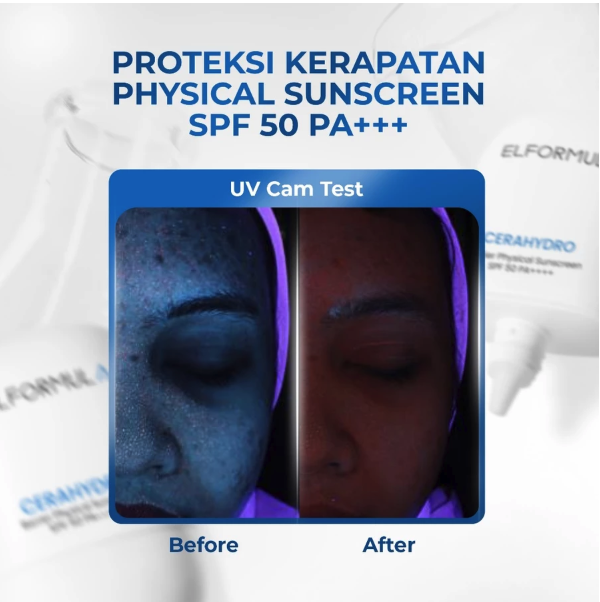 Shanghai Ayara Cosmetics ELFORMULA CeraHydro Barrier Physical Sunscreen SPF 50 PA++++