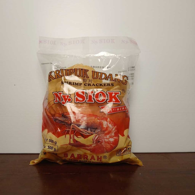 Ny Siok Kerupuk Udang Oval 500 g 2
