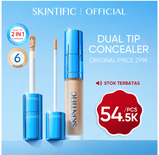 Skintific Cosmetic SKINTIFIC Cover Perfect Serum Concealer 03 Petal