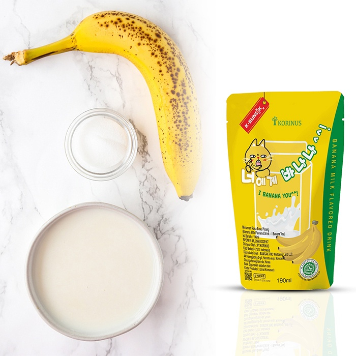K-Banana Milk Flavored Drinks