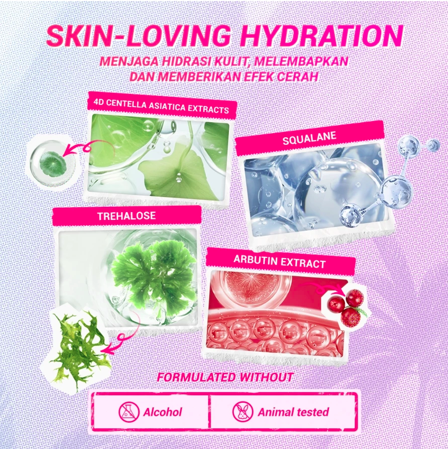 HEBE Beauty Style DAZZLE ME Get A Grip! Makeup Setting Spray Matte Fix 