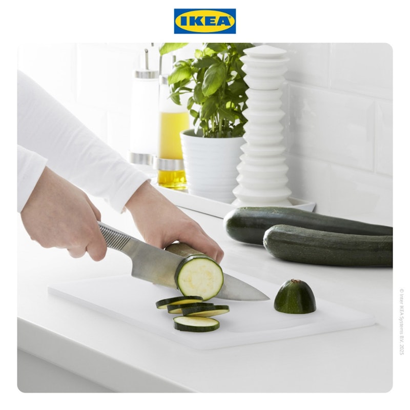 IKEA LEGITIM Talenan Putih 34x24 cm 4