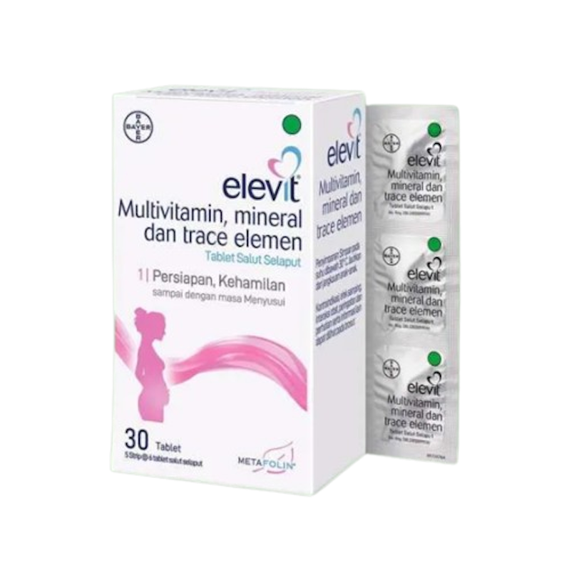 Elevit Multivitamin, Mineral, dan Trace Elemen 1