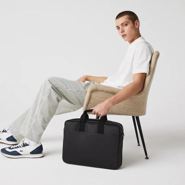 Men's Classic Petit Piqué Computer Bag 5