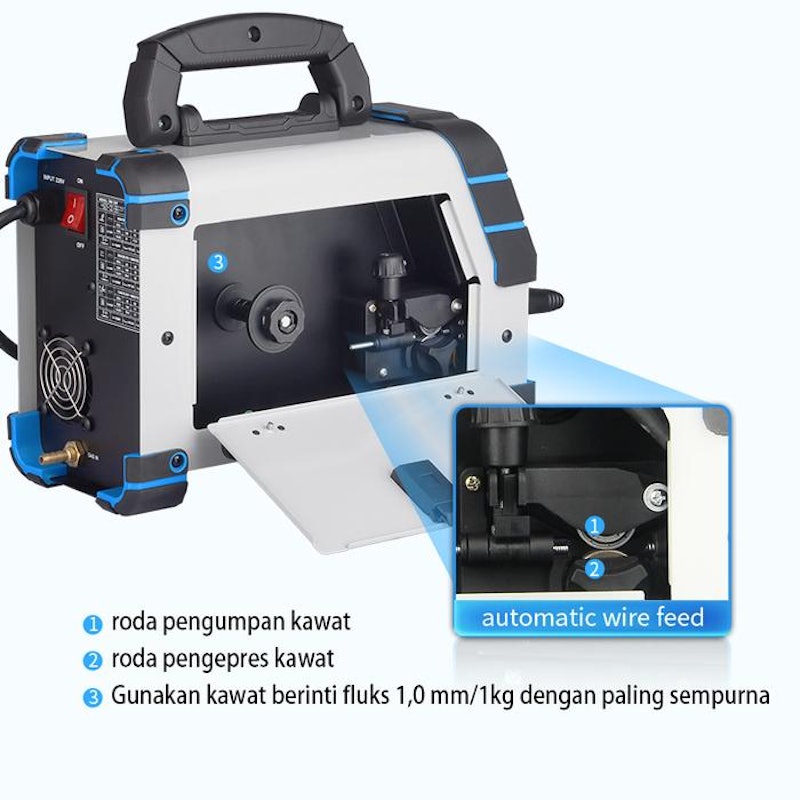 Azzuno 4-in-1 Multiprocess MIG Welder 2