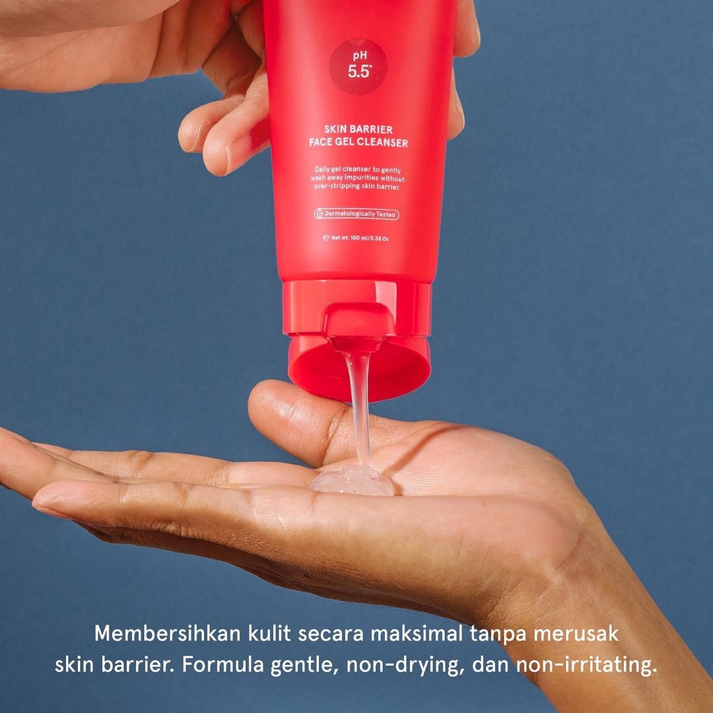 Garland Cantik Indonesia Dear Me Beauty Skin Barrier Face Gel Cleanser