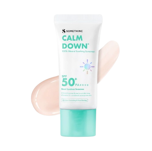 SOMETHINC ｜ Calm Down 100% Mineral Soothing Sunscreen SPF 50+ PA++++