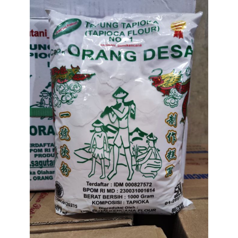 Tepung Tapioka Cap Orang Desa