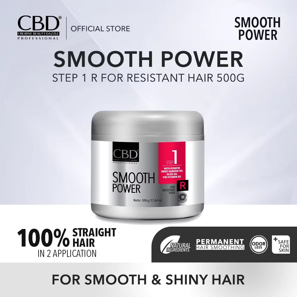 Victoria Care Indonesia CBD Professional  CBD Professional Smooth Power Step 1 R for Resistant Hair Straightening 