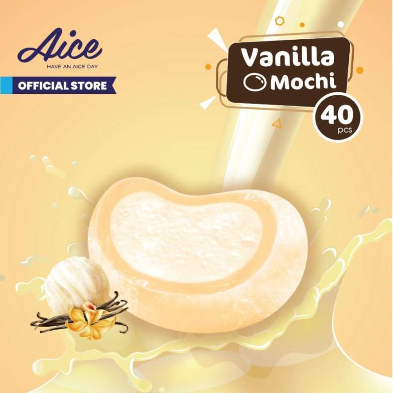Ice Cream Mochi Vanila  3