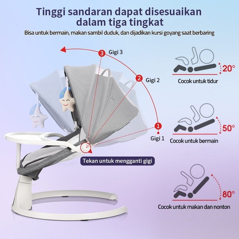 Cuddlee Electric Baby Swing 4
