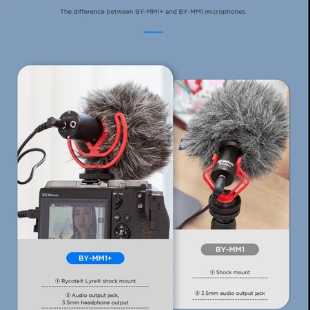 Shenzhen Jiayz Photo Industrial BOYA Universal Cardioid Microphone BY-MM1