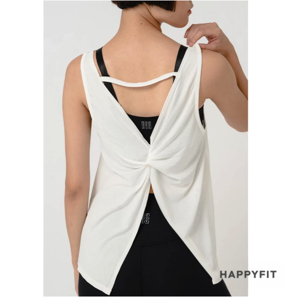 HappyFit Indonesia Happyfit Back Tied Tank Top