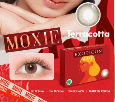 Katamata Exoticon Softlens Moxie -5.00 Pacific